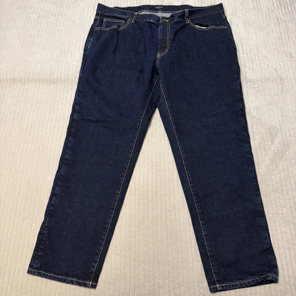 Proper Cloth Jean Blue Stretch 5-Pocket Pants Mens 38Wx28L Japanese Denim